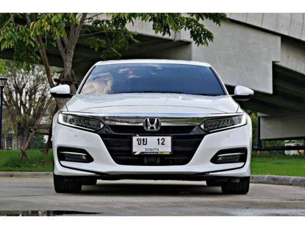 2020 Honda Accord Gen-10  2.0 Hybrid Tech Platinum White Pearl สีขาว